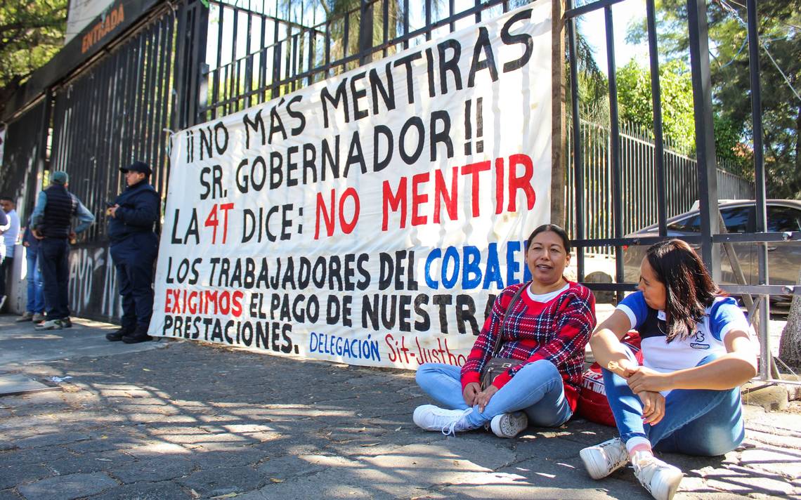 Se Manifiestan Trabajadores Del Colegio De Bachilleres En La Secretaría De Finanzas El Sol De 2314